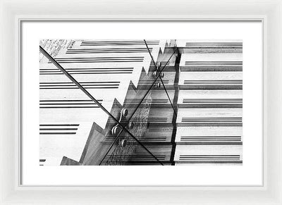 Staircase / Art Photo - Framed Print