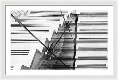 Staircase / Art Photo - Framed Print