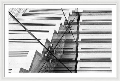 Staircase / Art Photo - Framed Print