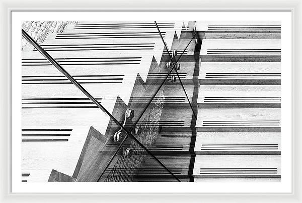 Staircase / Art Photo - Framed Print