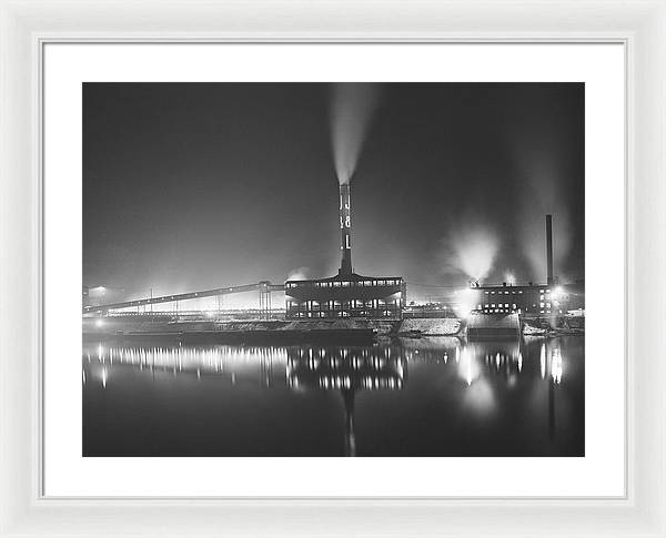 Steel Company, Aliquippa, Pennsylvania / Art Photo - Framed Print