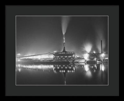 Steel Company, Aliquippa, Pennsylvania / Art Photo - Framed Print