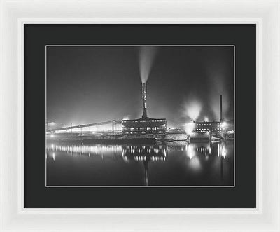 Steel Company, Aliquippa, Pennsylvania / Art Photo - Framed Print