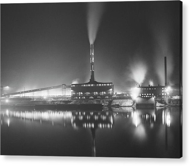 Steel Company, Aliquippa, Pennsylvania / Art Photo - Acrylic Print