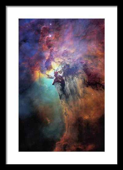 Stellar Nursery Full of Birth and Destruction / Art Photo - Framed Print