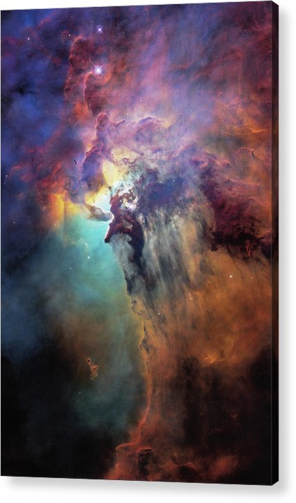 Stellar Nursery Full of Birth and Destruction / Art Photo - Acrylic Print