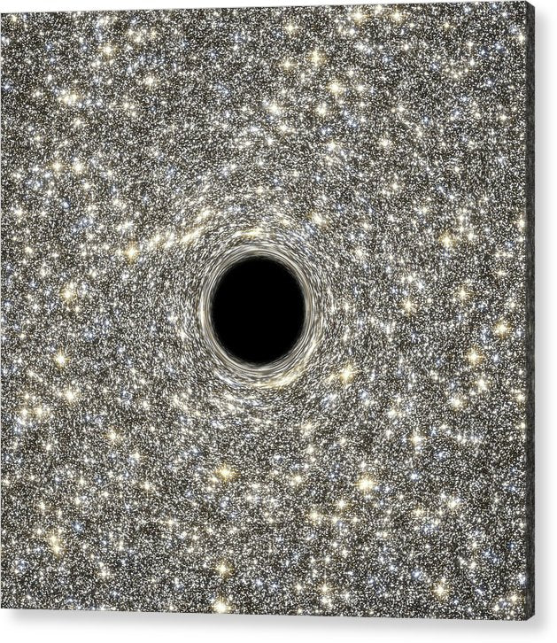 Supermassive Black Hole / Art Photo - Acrylic Print