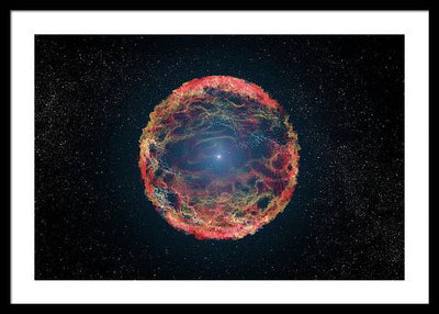 Supernova 1993J / Art Photo - Framed Print