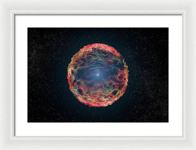 Supernova 1993J / Art Photo - Framed Print