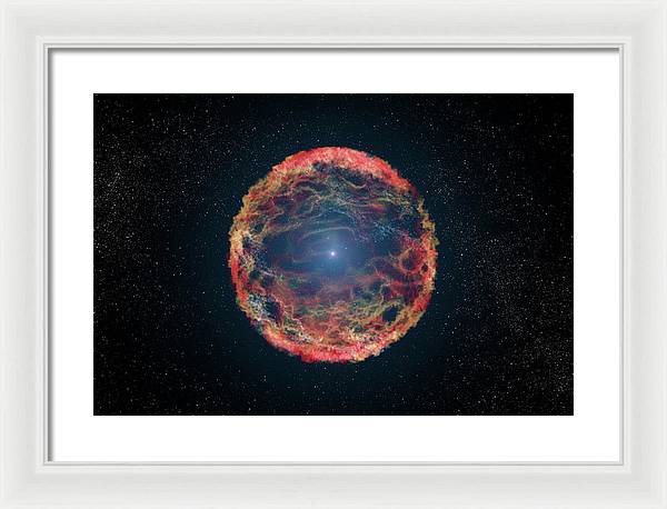 Supernova 1993J / Art Photo - Framed Print