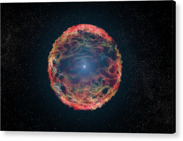 Supernova 1993J / Art Photo - Acrylic Print