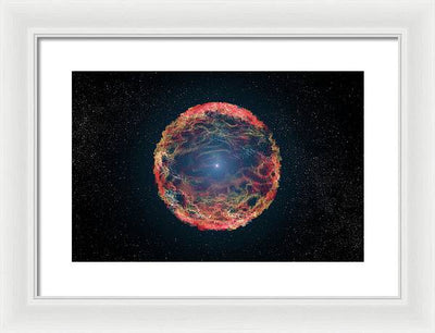 Supernova 1993J / Art Photo - Framed Print