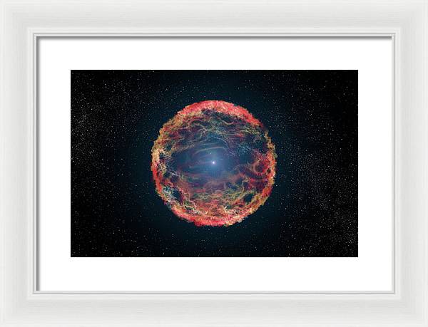 Supernova 1993J / Art Photo - Framed Print