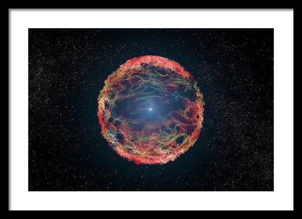 Supernova 1993J / Art Photo - Framed Print