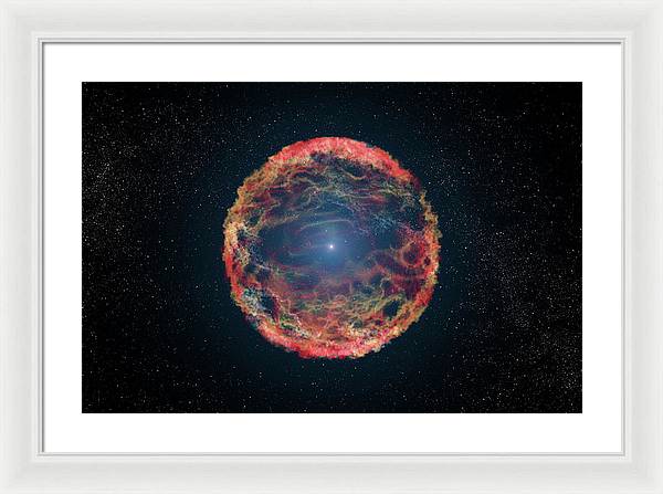 Supernova 1993J / Art Photo - Framed Print