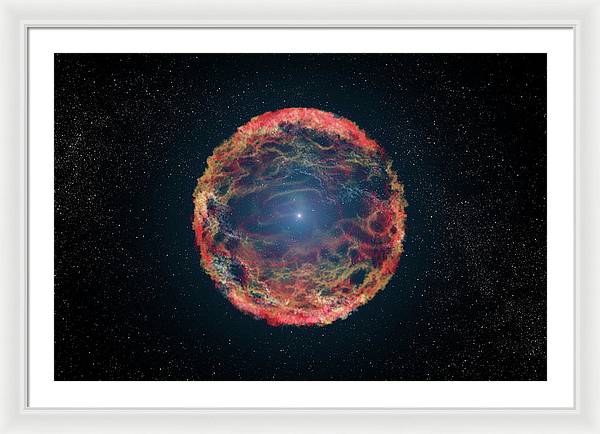 Supernova 1993J / Art Photo - Framed Print