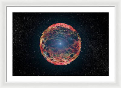 Supernova 1993J / Art Photo - Framed Print