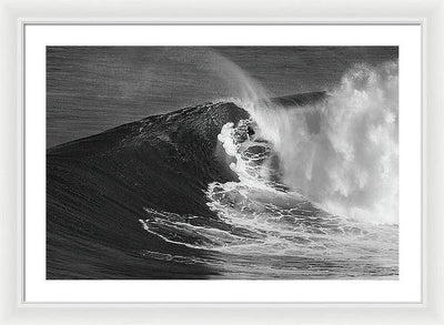 Surf / Art Photo - Framed Print