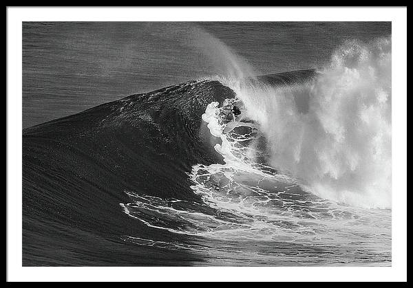 Surf / Art Photo - Framed Print