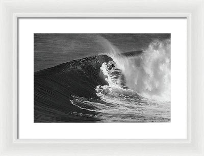 Surf / Art Photo - Framed Print