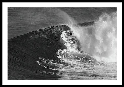 Surf / Art Photo - Framed Print