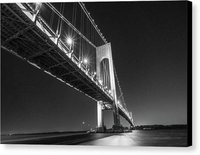 Suspension Bridge / Art Photo - Canvas Print