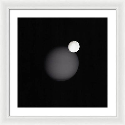 Tethys and Titan / Art Photo - Framed Print