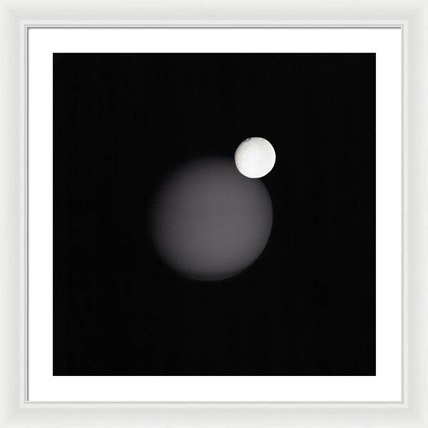 Tethys and Titan / Art Photo - Framed Print