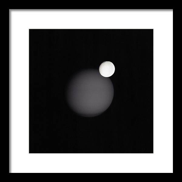 Tethys and Titan / Art Photo - Framed Print