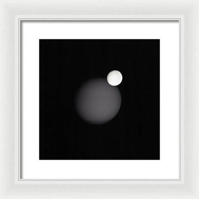 Tethys and Titan / Art Photo - Framed Print