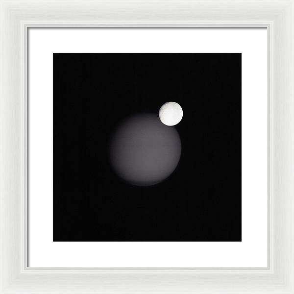 Tethys and Titan / Art Photo - Framed Print