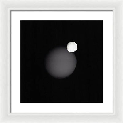 Tethys and Titan / Art Photo - Framed Print