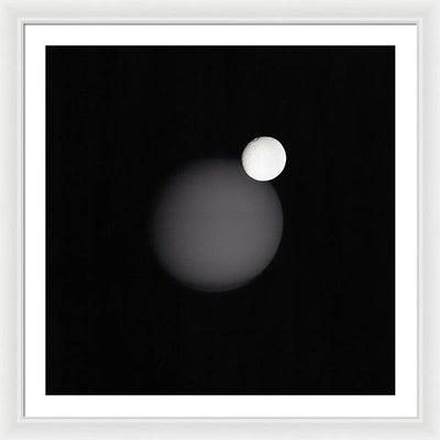 Tethys and Titan / Art Photo - Framed Print