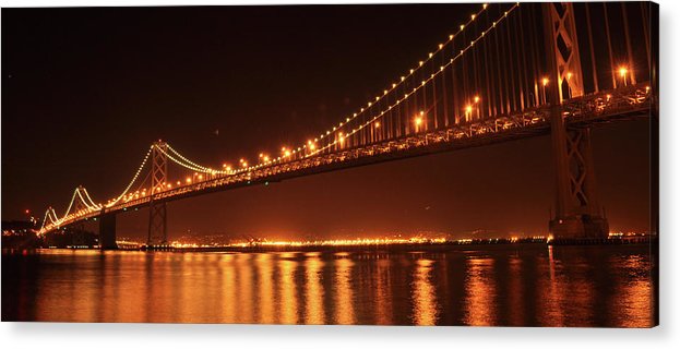 The Bay Bridge,San Francisco, California / Art Photo - Acrylic Print