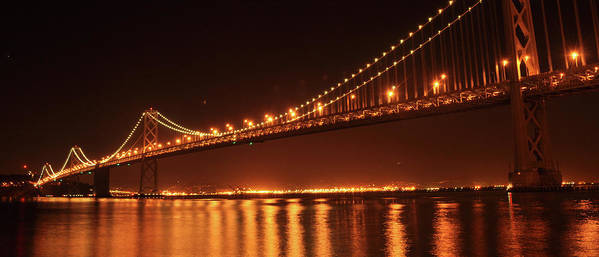 The Bay Bridge,San Francisco, California / Art Photo - Art Print