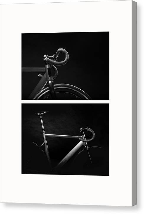 The Bike - diptych / Art Photo - Canvas Print