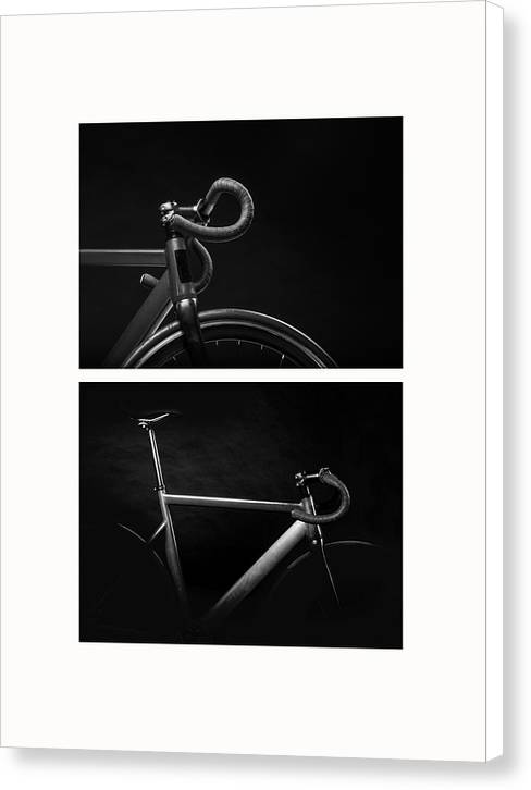 The Bike - diptych / Art Photo - Canvas Print