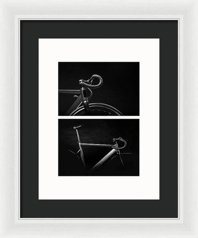 The Bike - diptych / Art Photo - Framed Print