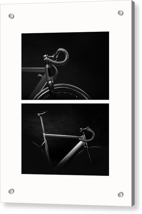 The Bike - diptych / Art Photo - Acrylic Print