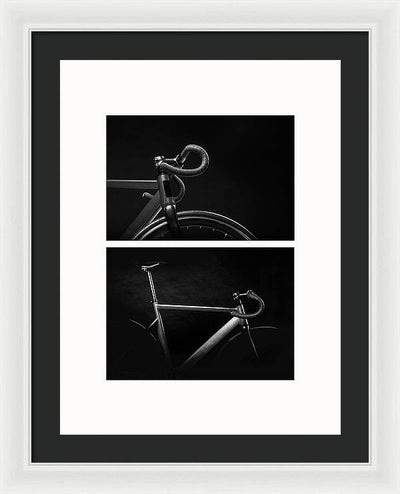 The Bike - diptych / Art Photo - Framed Print