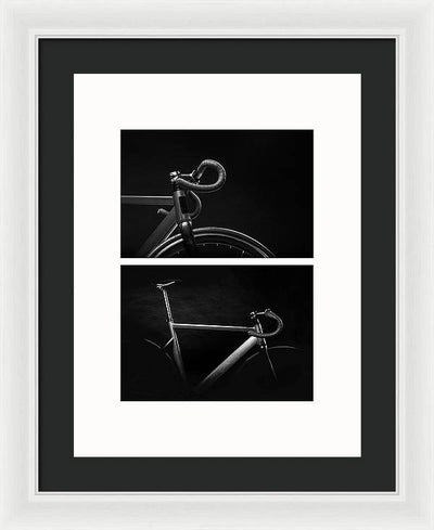 The Bike - diptych / Art Photo - Framed Print