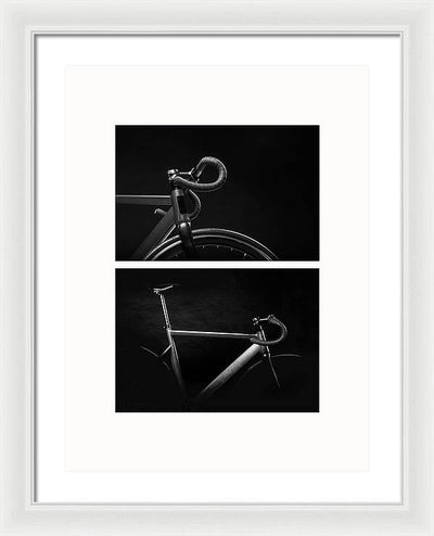 The Bike - diptych / Art Photo - Framed Print