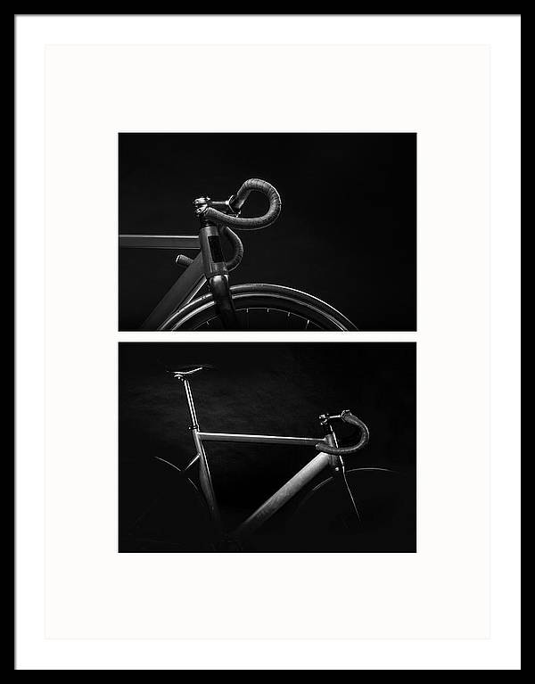 The Bike - diptych / Art Photo - Framed Print