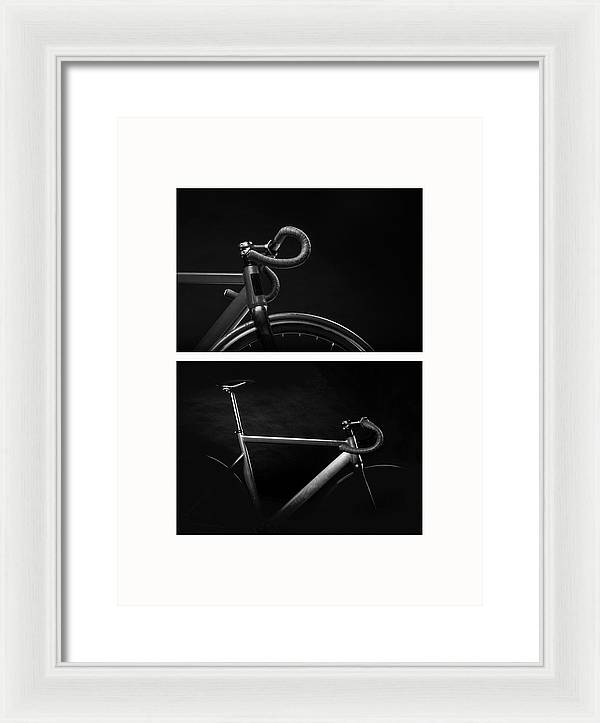 The Bike - diptych / Art Photo - Framed Print