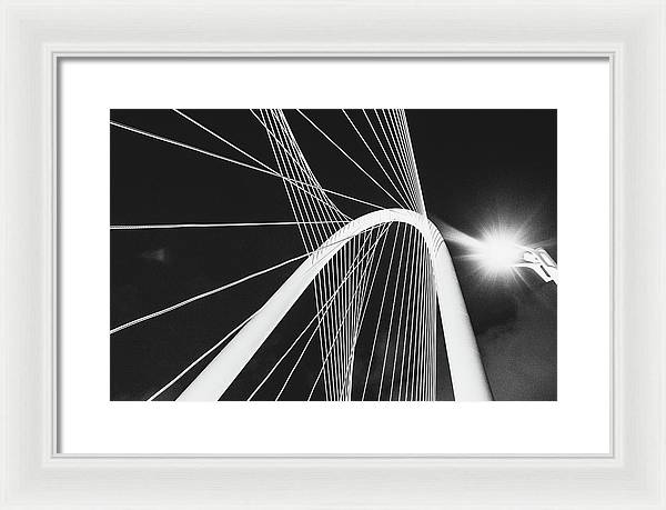 The Bridge / Art Photo - Framed Print