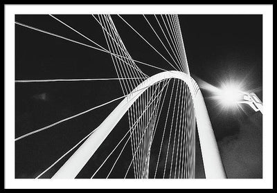 The Bridge / Art Photo - Framed Print