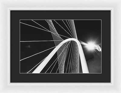 The Bridge / Art Photo - Framed Print