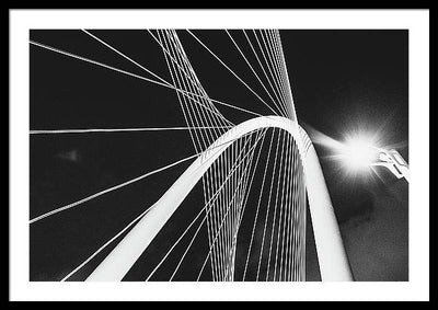 The Bridge / Art Photo - Framed Print