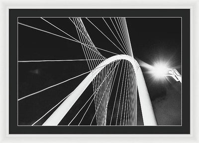 The Bridge / Art Photo - Framed Print