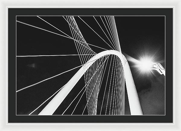 The Bridge / Art Photo - Framed Print